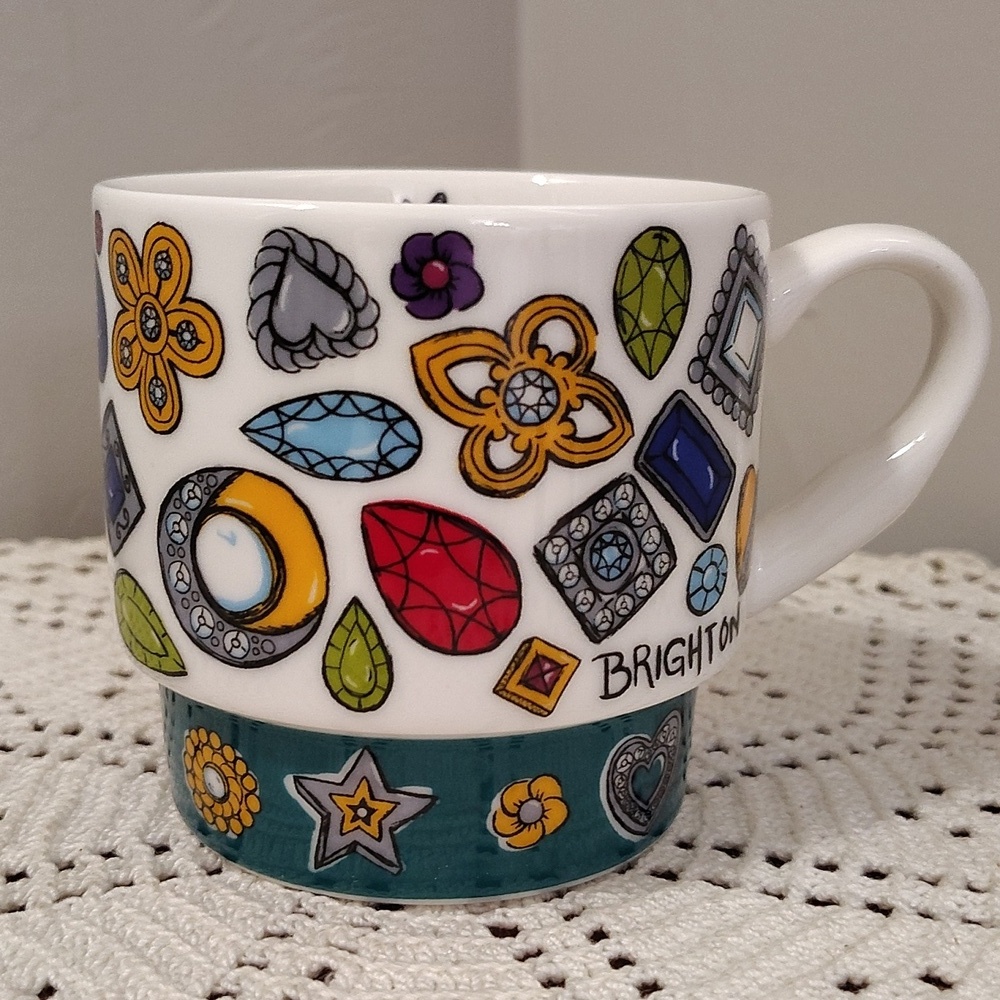 Brighton Part Of All You Need Is Love Mugs One Mug Vibrant Jeweled
